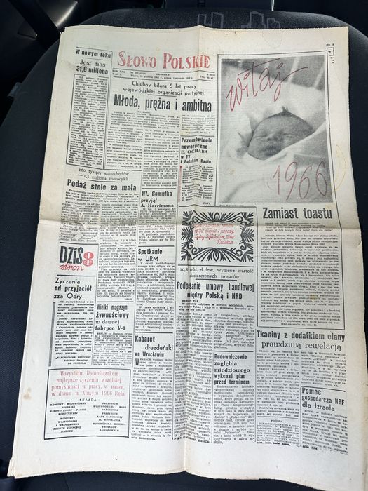 Stare gazety rok 1963 - 1966