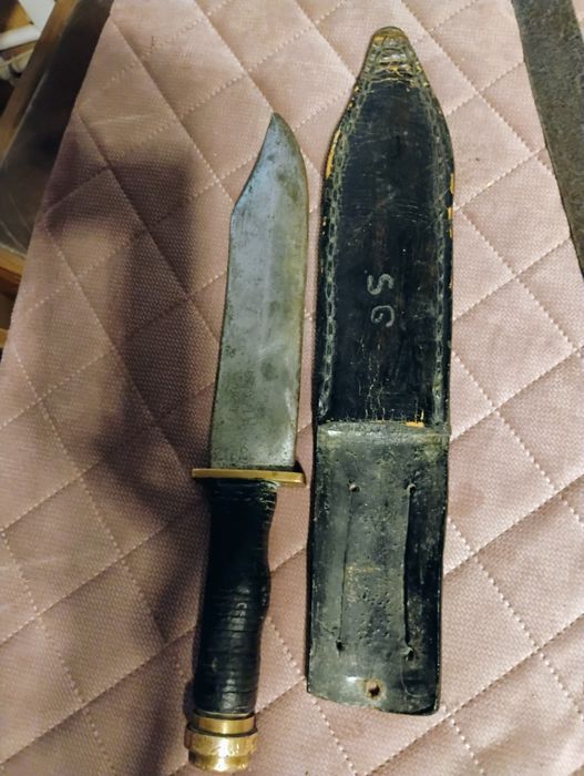 Nóż Bowie 1847 sygnowany kolekcjonerski