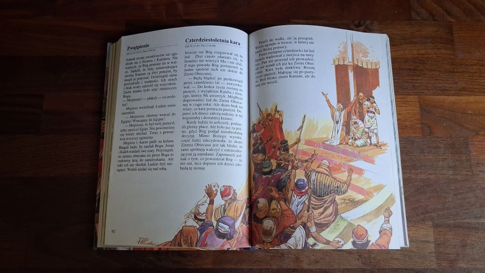 Biblia dla dzieci – Anne de Graaf  Vocatio Stan BDB Czysta karta dedykacyjna