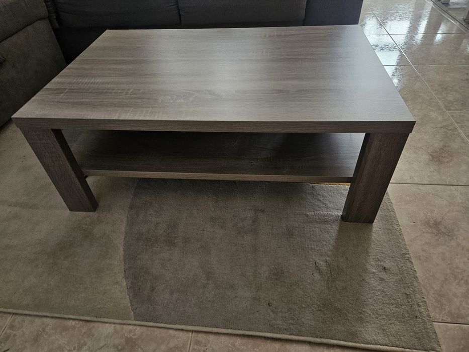 Conjunto sala Paris Carvalho Cinza/ Branco