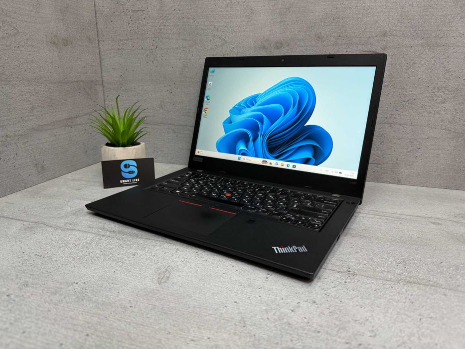 Надійний ноутбук Lenovo L480/i5-8250u/256gb ssd/14” FullHD ips