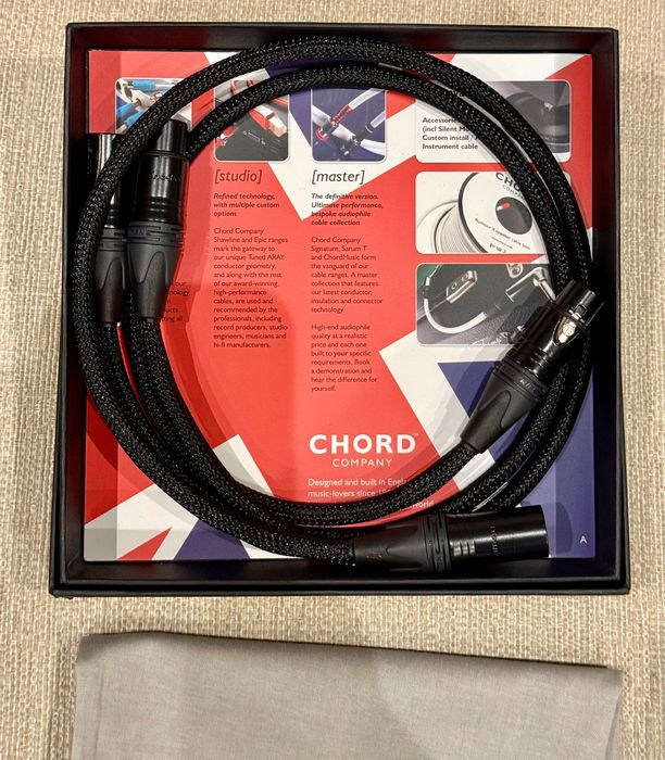 Chord Signature Tuned Aray XLR  87 cm