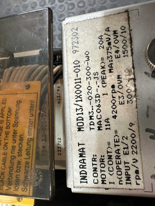 AC Servo Module INDRAMAT