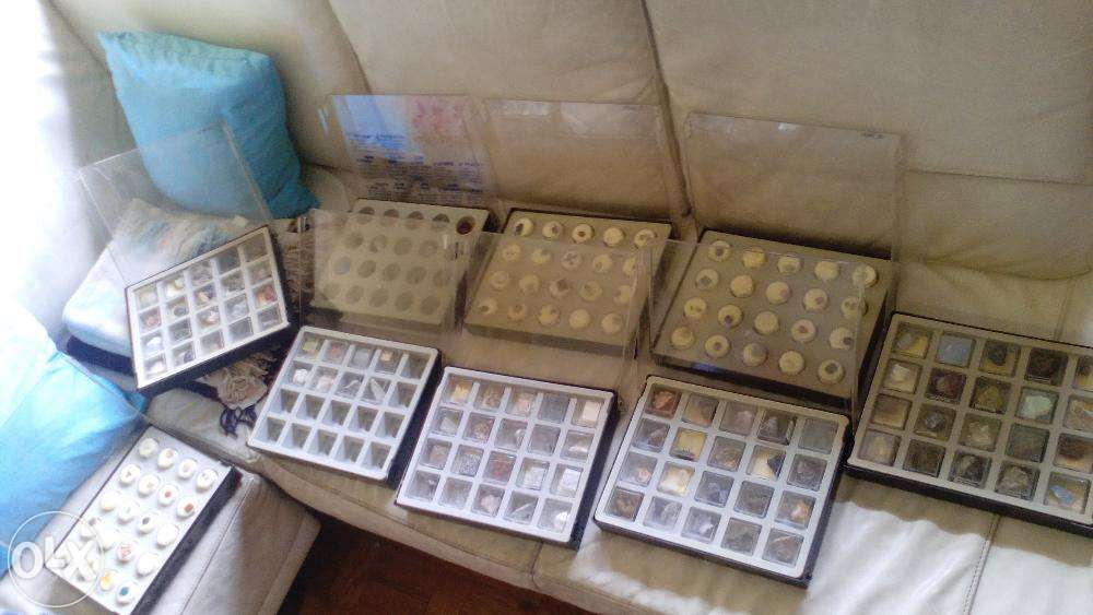 Coleçao de pedras preciosas..