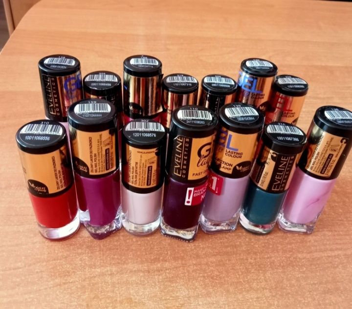 Eveline GEL lakiery do paznokci