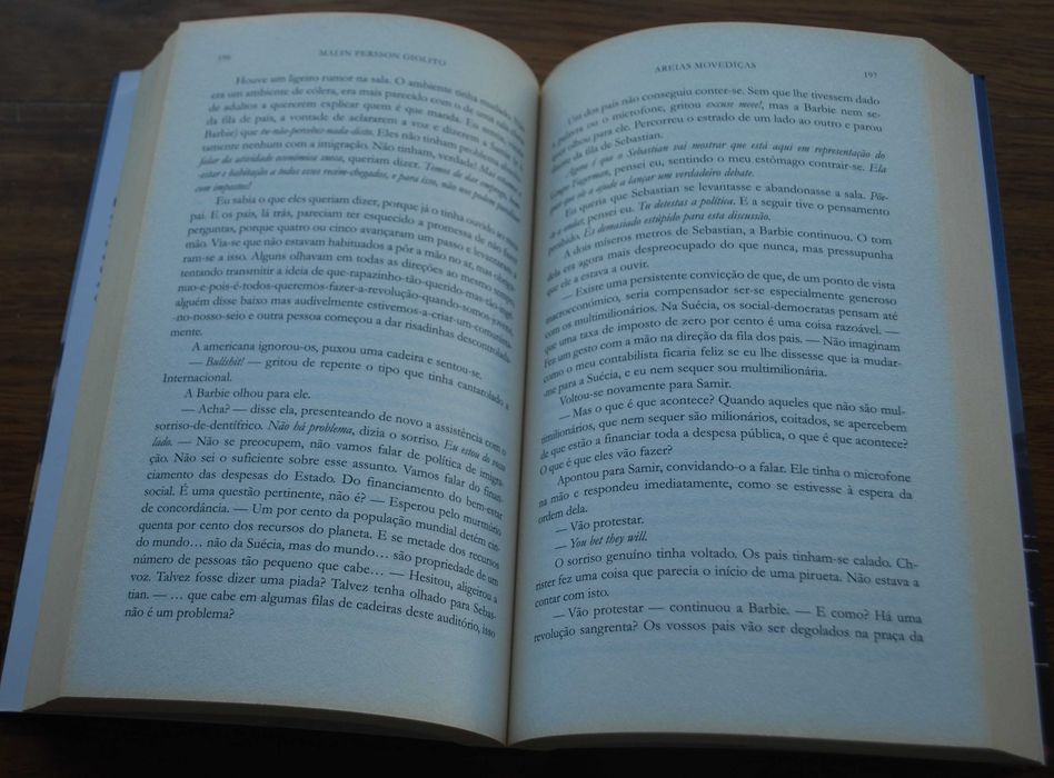 Areias Movediças de Malin Persson Giolito