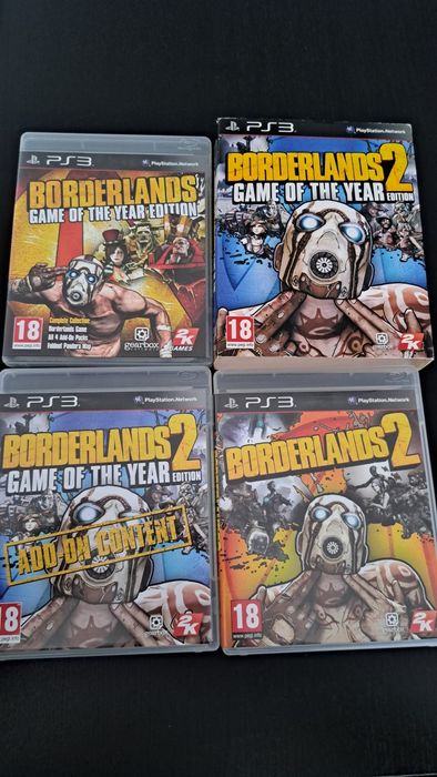 Pack Borderlands and Borderlands 2 game of the year ps3