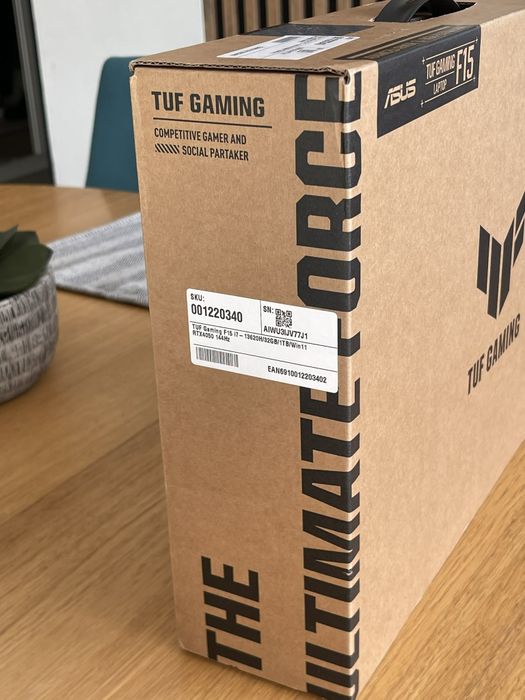 GWARANCJA - NOWY Laptop ASUS TUF Gaming F15 - i7 13620H/32GB/RTX 4050
