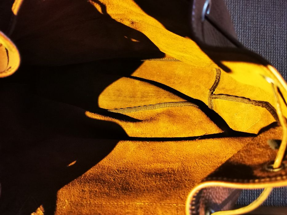 Mochila de pele vintage - Banana Republic