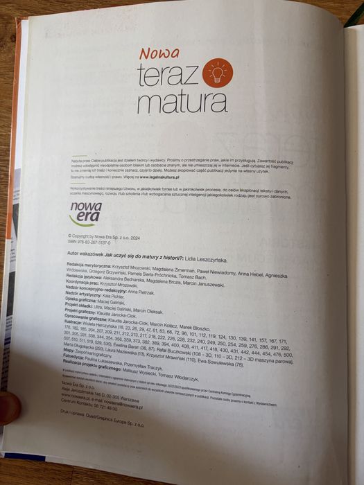 Vademecum Nowa Era Historia 2024
