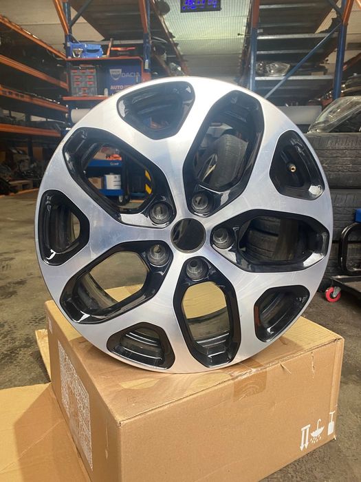 RENAULT CAPTUR I 1 II 2 kaptur CLIO IV  V IGŁA! ORYGINALNA FELGA ALUMINIOWA ALUFELGA 17”Jx 17  6,5 cala ET50 403008207R 403004100R  Dacia 5x114,3 6.1/2 Jx17 et50 6.5 jx17