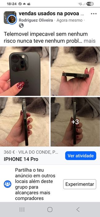 Telemóve-l Iphone 14 Pro