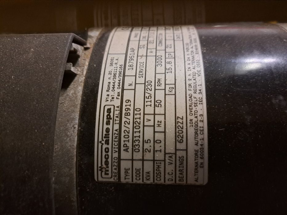 Agregat prądotwórczy Honda5,5km 2.5kw