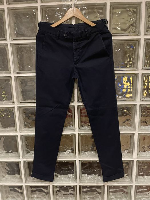 Chinos de Homem Azul Marinho - Massimo Dutti