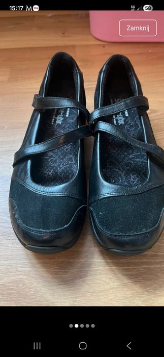 Baleriny Skechers na rzep 39
