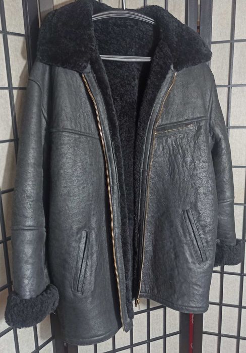 Kożuch męski z lamy