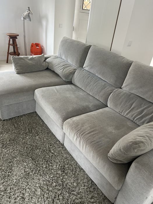 Sofa 3 lugares c/ chaise longue Eskilstuna IKEA
