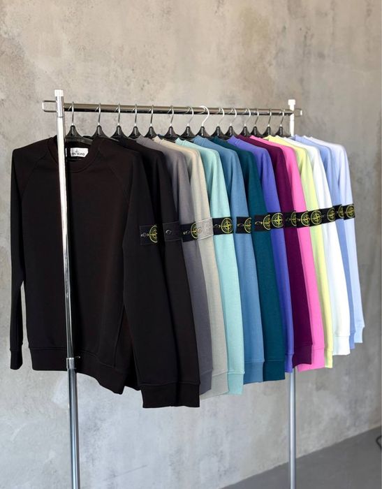 Світшот STONE ISLAND/світшот стон айленд/кофта стон island/свитшот