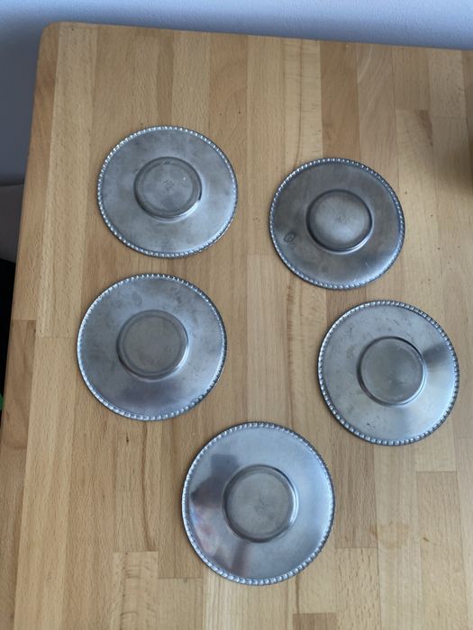 Фарфоровая тарелочка бронзовая тарелочка металлическая тарелочка