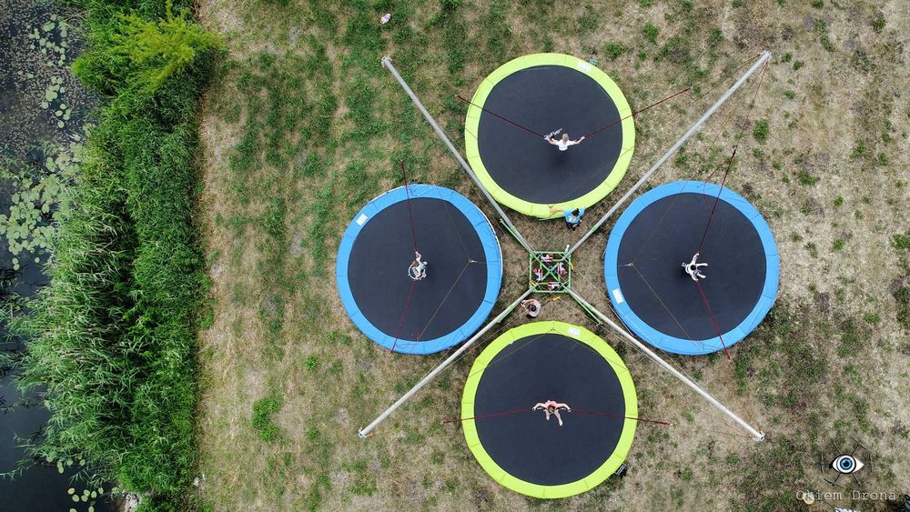 Eurobungee cztero stanowiskowe