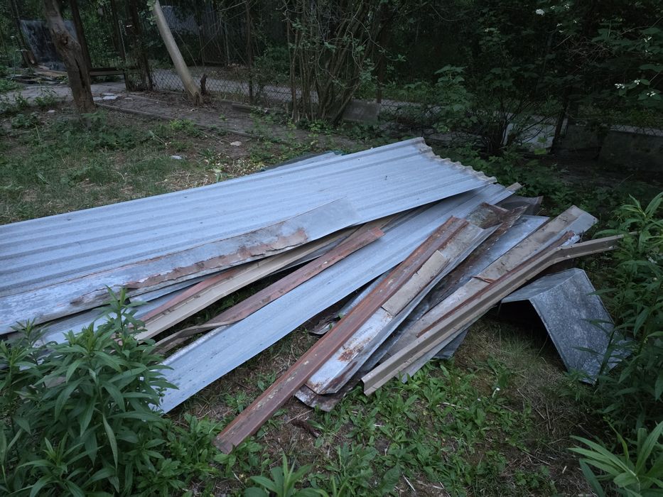 Oddam za darmo blache i drewno po rozbiórce domku