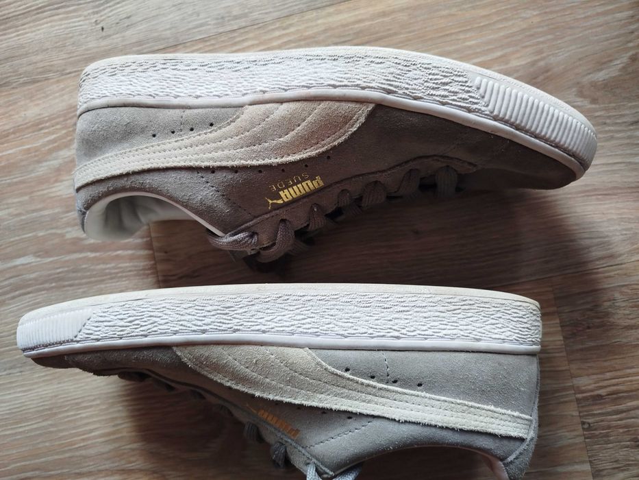 Szare trampki puma suede