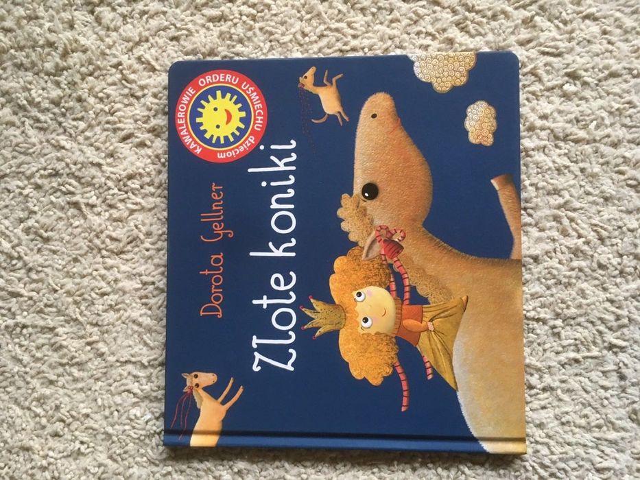 książka Złote koniki wierszyki na dobranoc Dorota Gellner