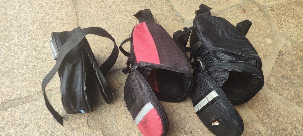 Bolsa de assento para bicicleta