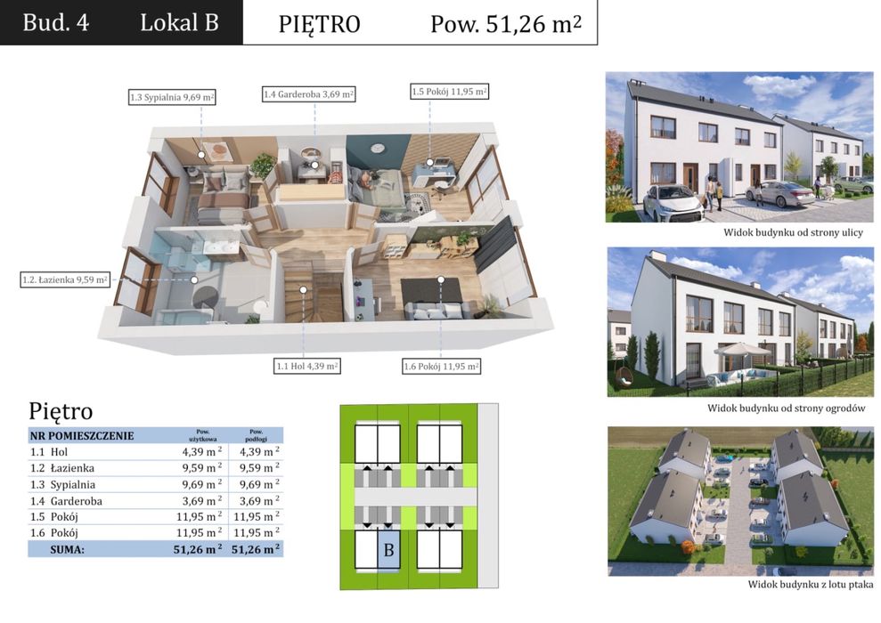 Blizniaki krzeczyn 107.08m2 prywatne osiedle bez posrednikow