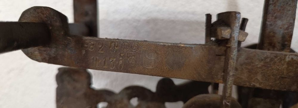 Waga szalkowa rok 1932 nr Wagi 130