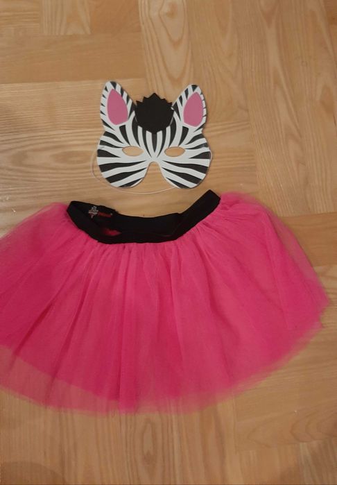 Strój na bal karnawałowy zebra