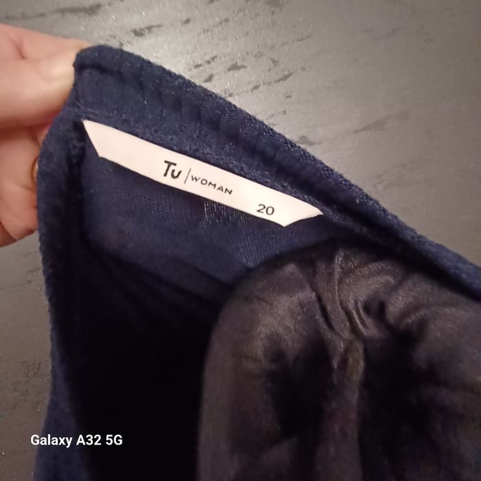 Bluzka damska granatowa