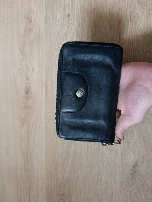 Кошелек из натуральной кожи Longchamp оригинал