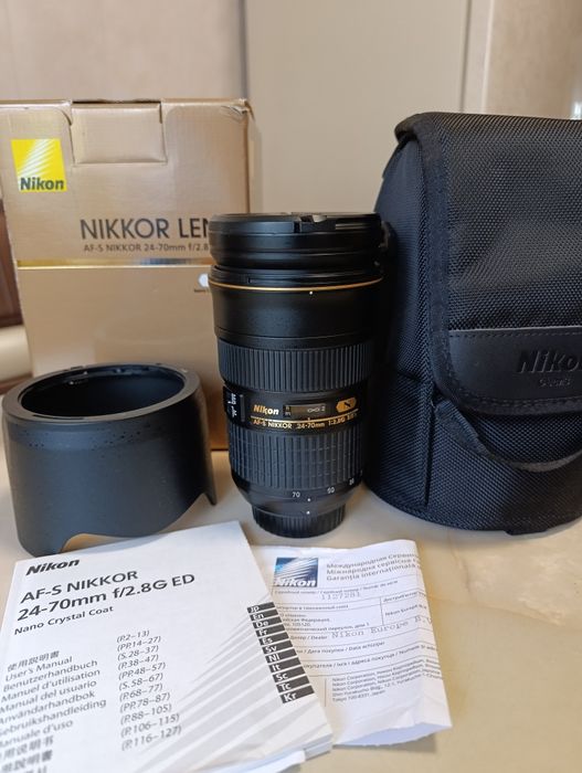 Nikon  24-70 mm 1:2.8G ED