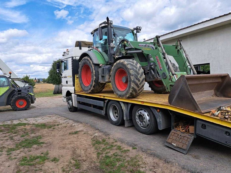 Transport Maszyn i Urządzeń | Podwozie, Platforma, Plandeka, Laweta | Poznań, Wrocław, Leszno