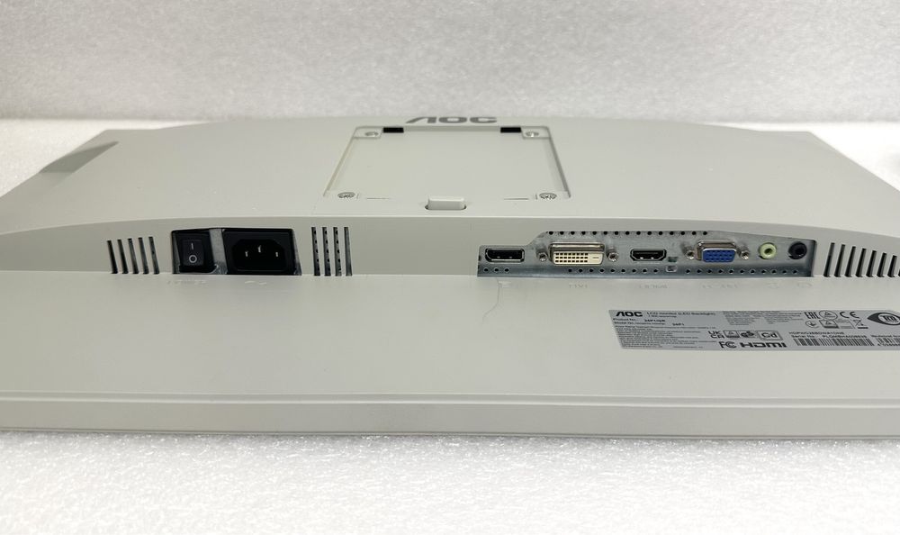 Монітор 23.8" AOC 24P1/ 1920х1080 (16:9) WLED IPS, безрамковий FULL HD