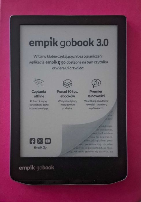 Czytnik empik gobook 3.0