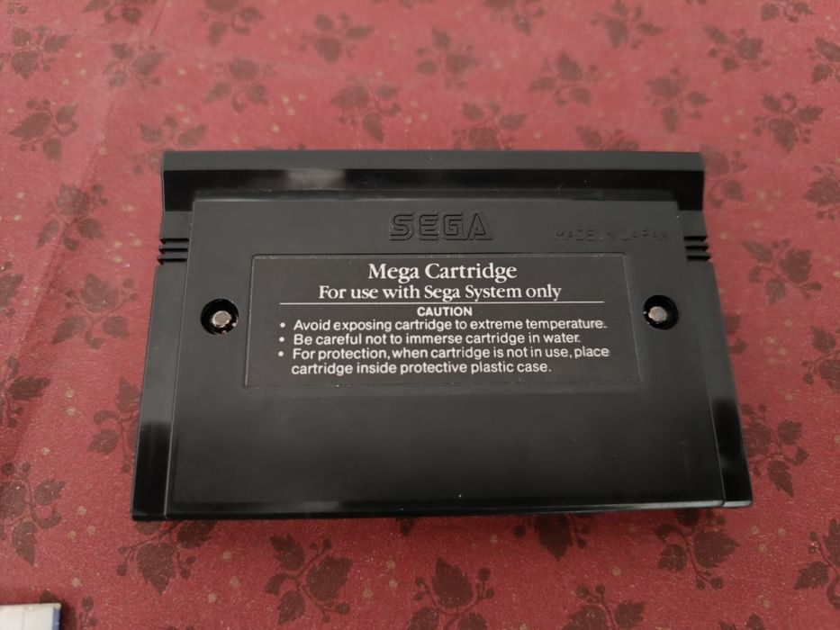 Jogo masters of combat master system
