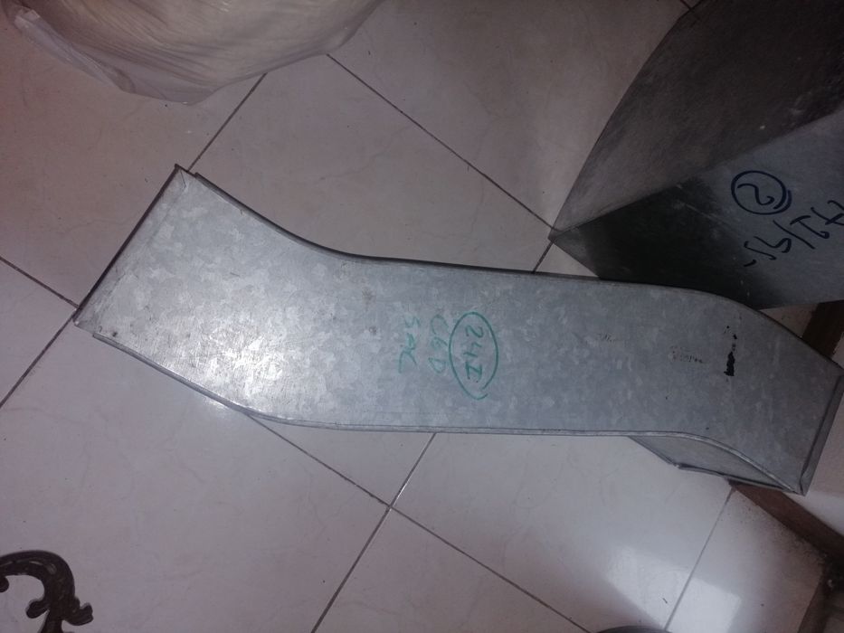 Peças de inox para chaminés