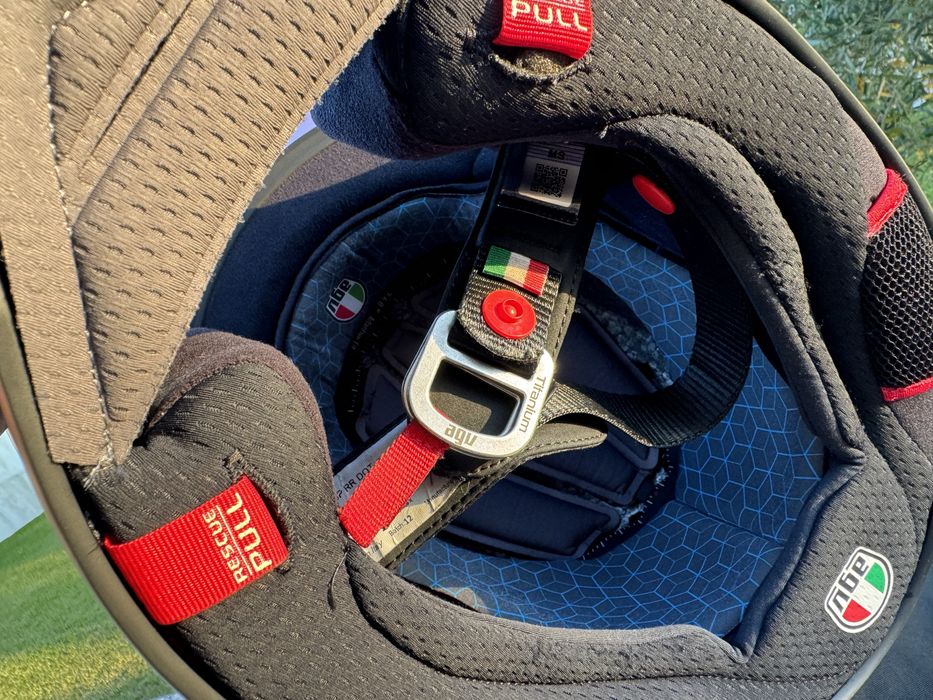 Capacete AGV Pista GP RR Futuro Carbonio Forgiato - Tamanho MS