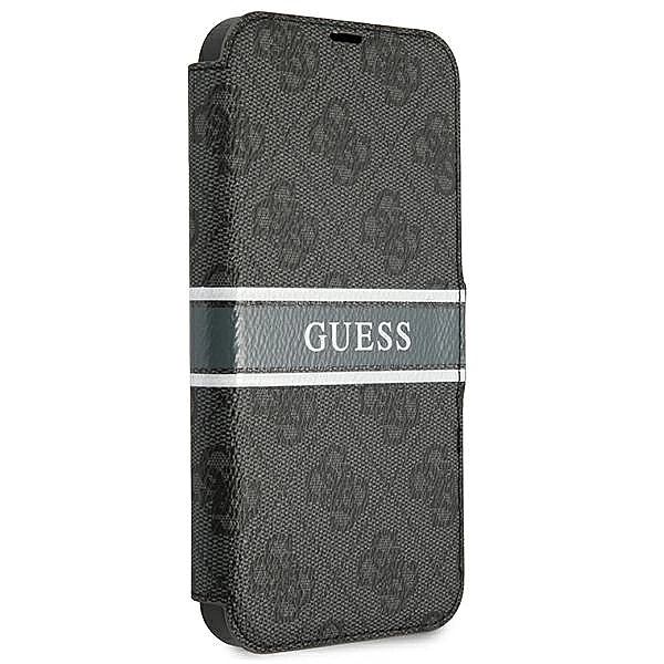 Guess GUBKP13X4GDGR iPhone 13 Pro Max 6,7" szary/grey book 4G Stripe