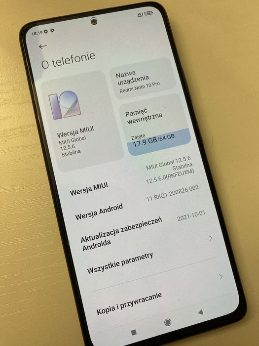Telefon redmi note 10 pro