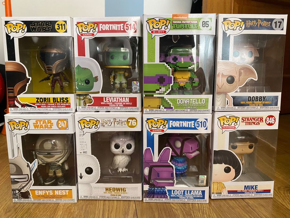 Pop Funko - Star Wars, Fortnite, Harry Potter, Stranger Things…