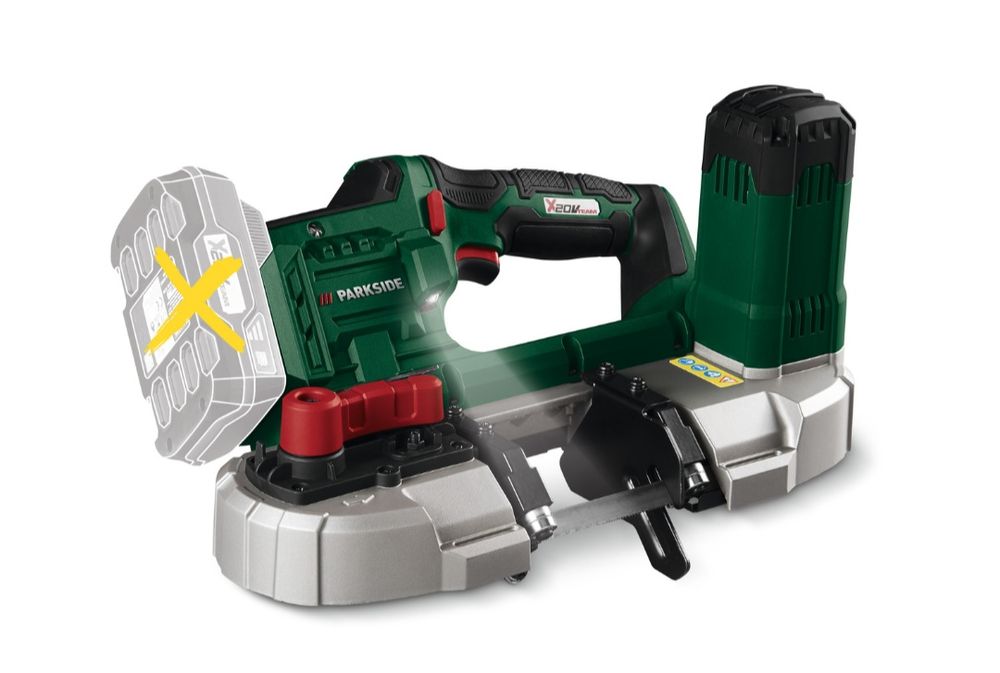 parkside akumulatorowa piła taśmowa 20v nowa gwarancja