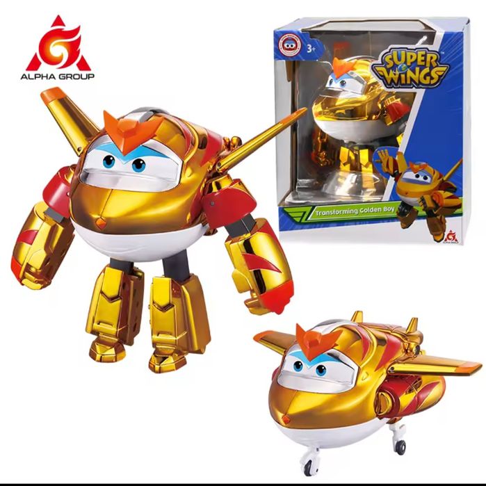 Іграшка трансформер Super Wings Jet, JET,супер крилья