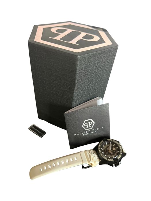 Philipp Plein PWAAA1822 The $kull Carbon Fiber