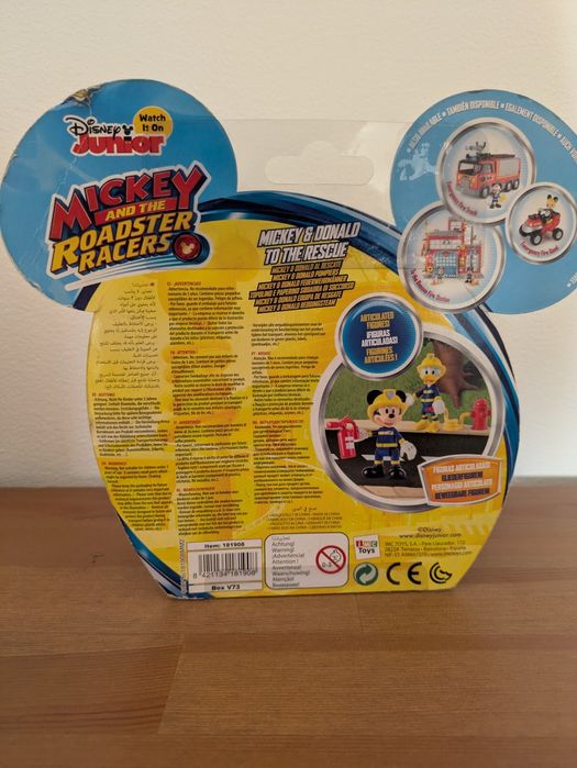 NOVOS e SELADOS - Packs Figuras Disney (Policia e Bombeiros)