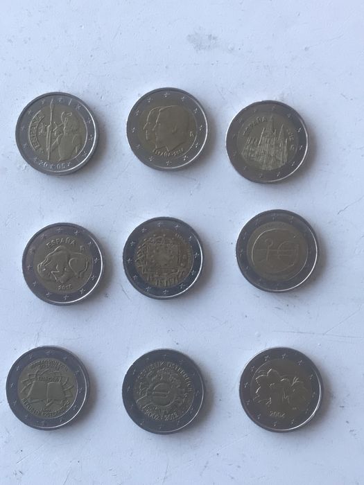 Moedas de 2 euros Comemorativas