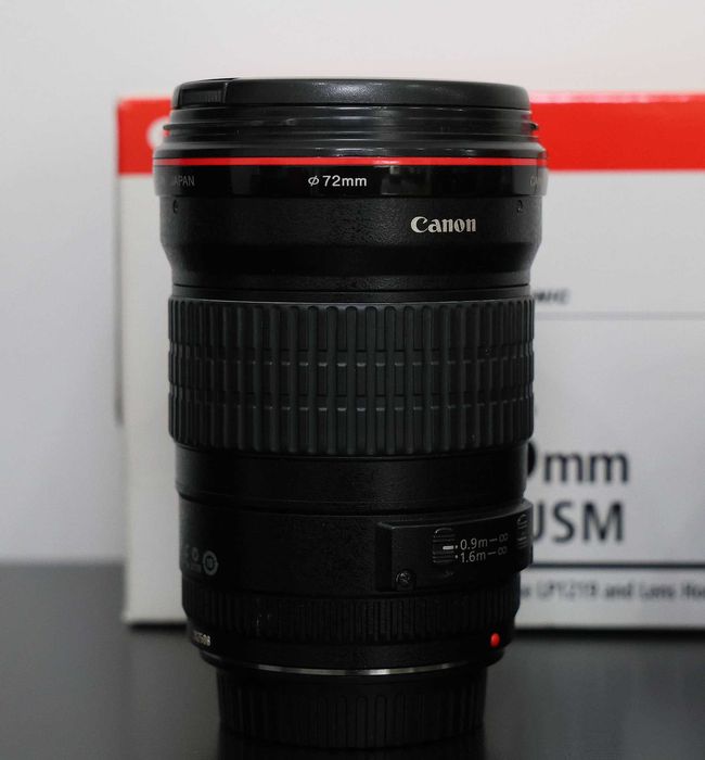 Objetiva Canon EF 135mm F2L USM (como nova)