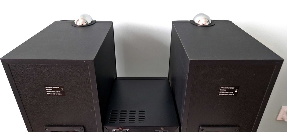 Philips 100W bluetooth MCM2150 kolumny MCi8080 wzmacniacz CD AUX USB